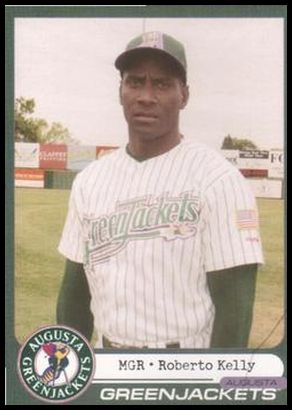 2005 Choice Augusta GreenJackets 19 Roberto Kelly